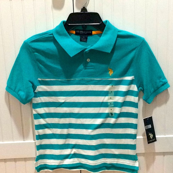 Boys Malibu Blue Polo - Picture 1 of 4